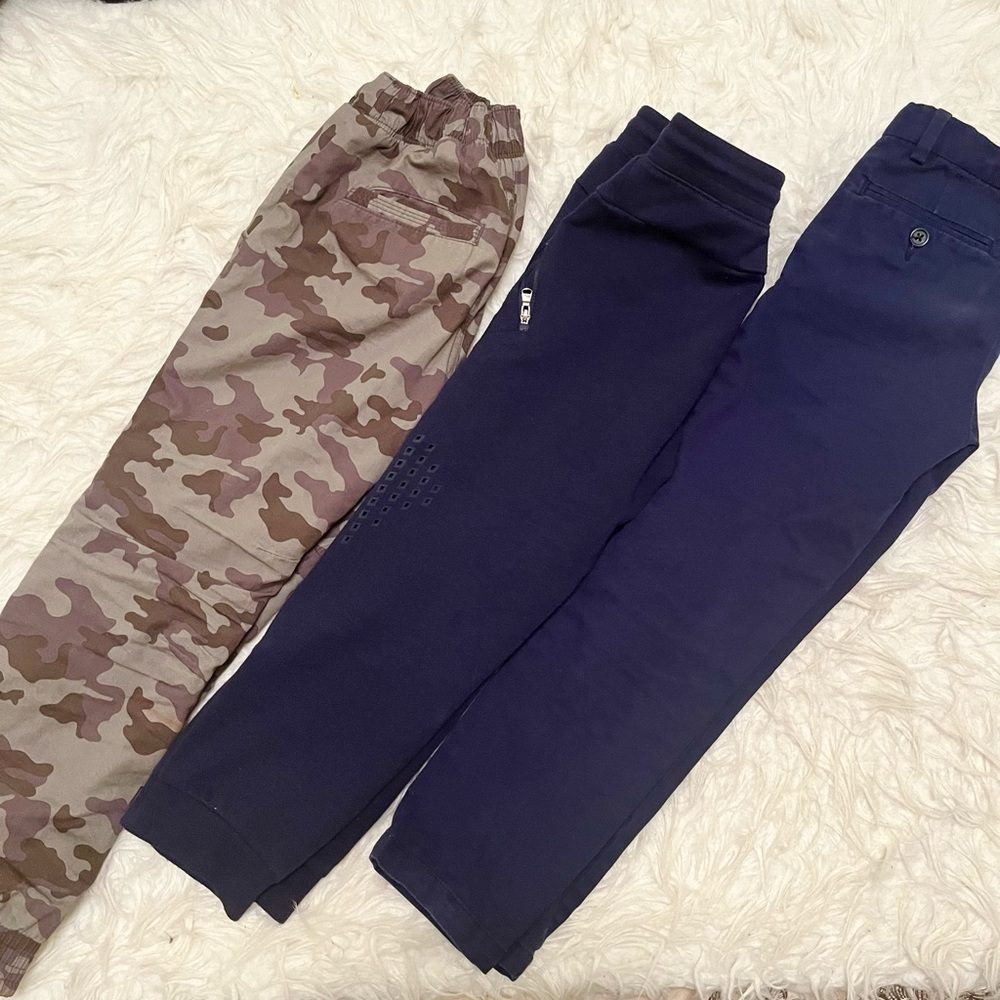 Boys lot of 3 pairs of pants Ralph Lauren , Cat  & Jack sz 6